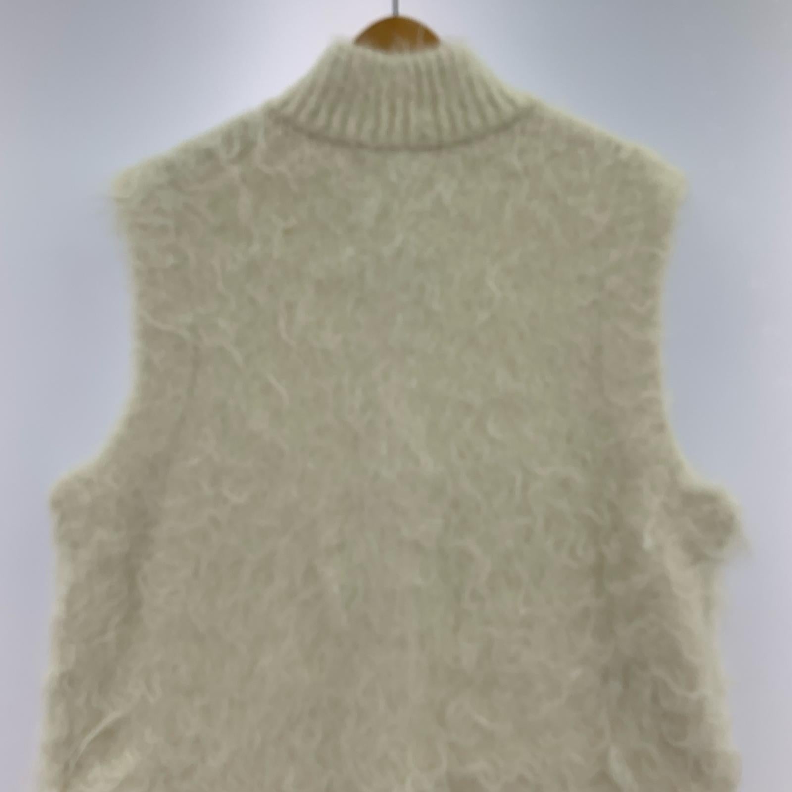 長袖シャツ SUPER BRUSHED LONG VEST フリー ホワイト