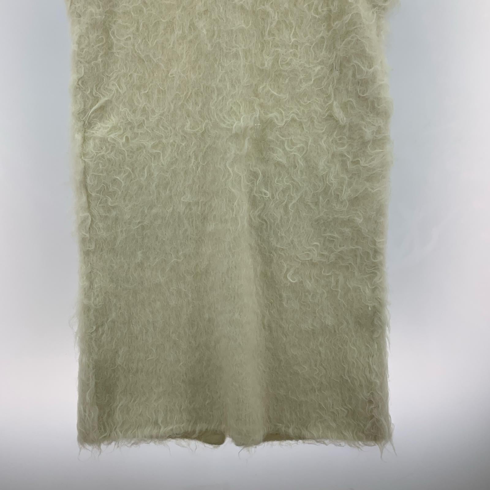 長袖シャツ SUPER BRUSHED LONG VEST フリー ホワイト