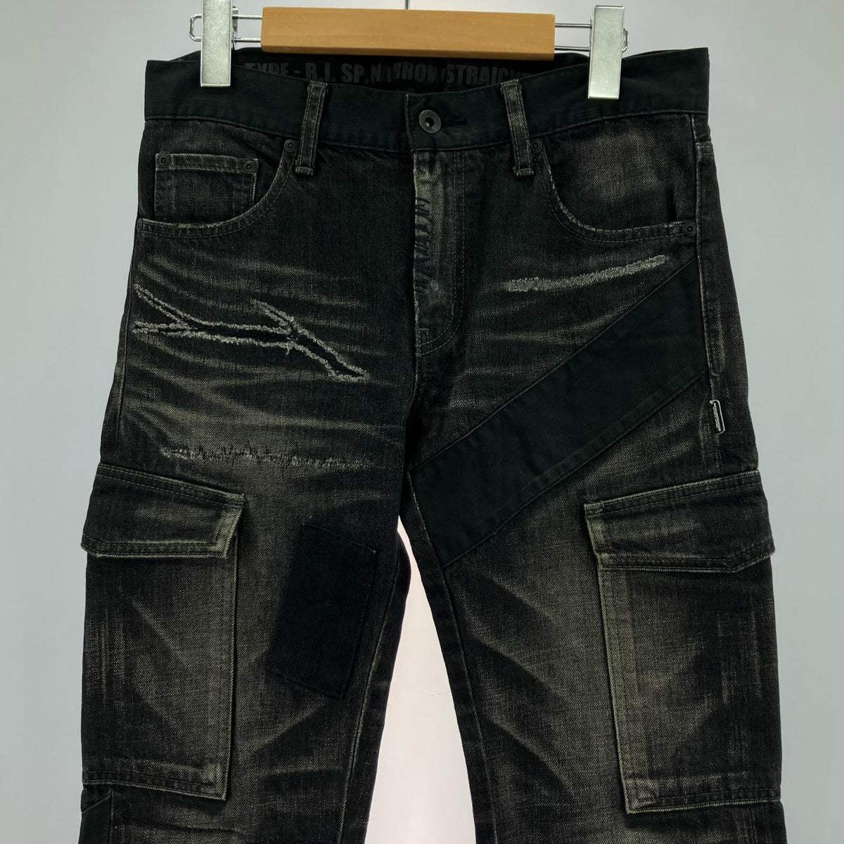 デニムパンツ 11SS ANTHONY SAVAGE.MID S ブラック