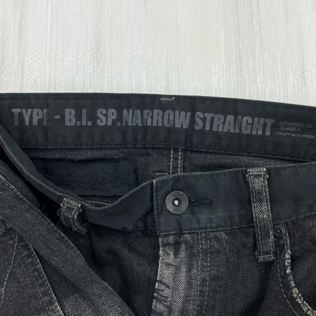 デニムパンツ 11SS ANTHONY SAVAGE.MID S ブラック
