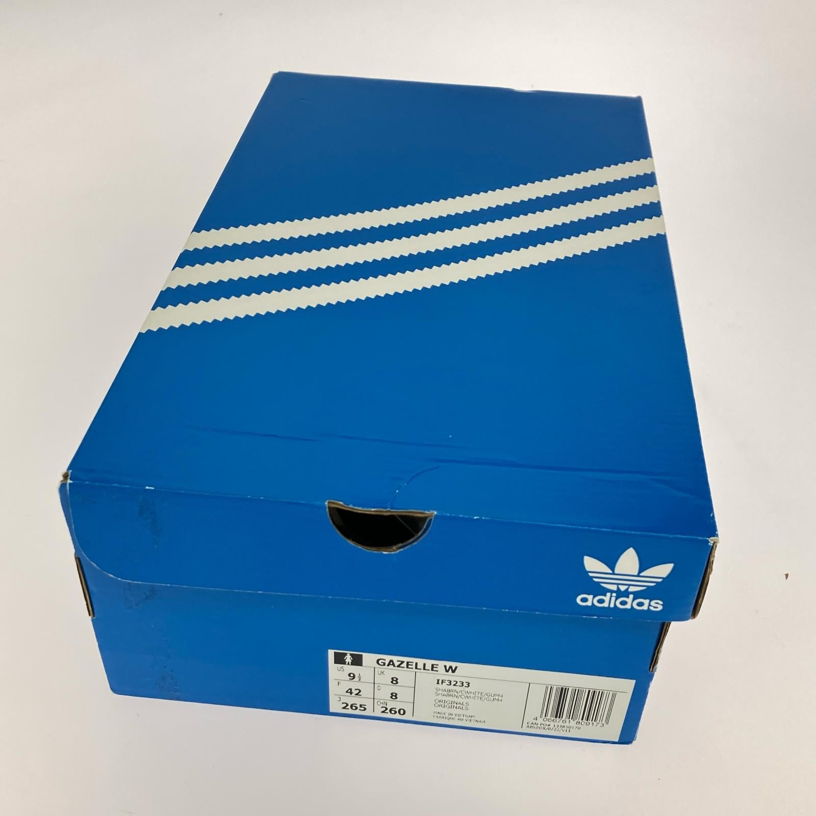 スニーカー gazelle シャドーブラウン 26.5cm 26.5cm (US8 1/2 UK8 EU43) ブラウン
