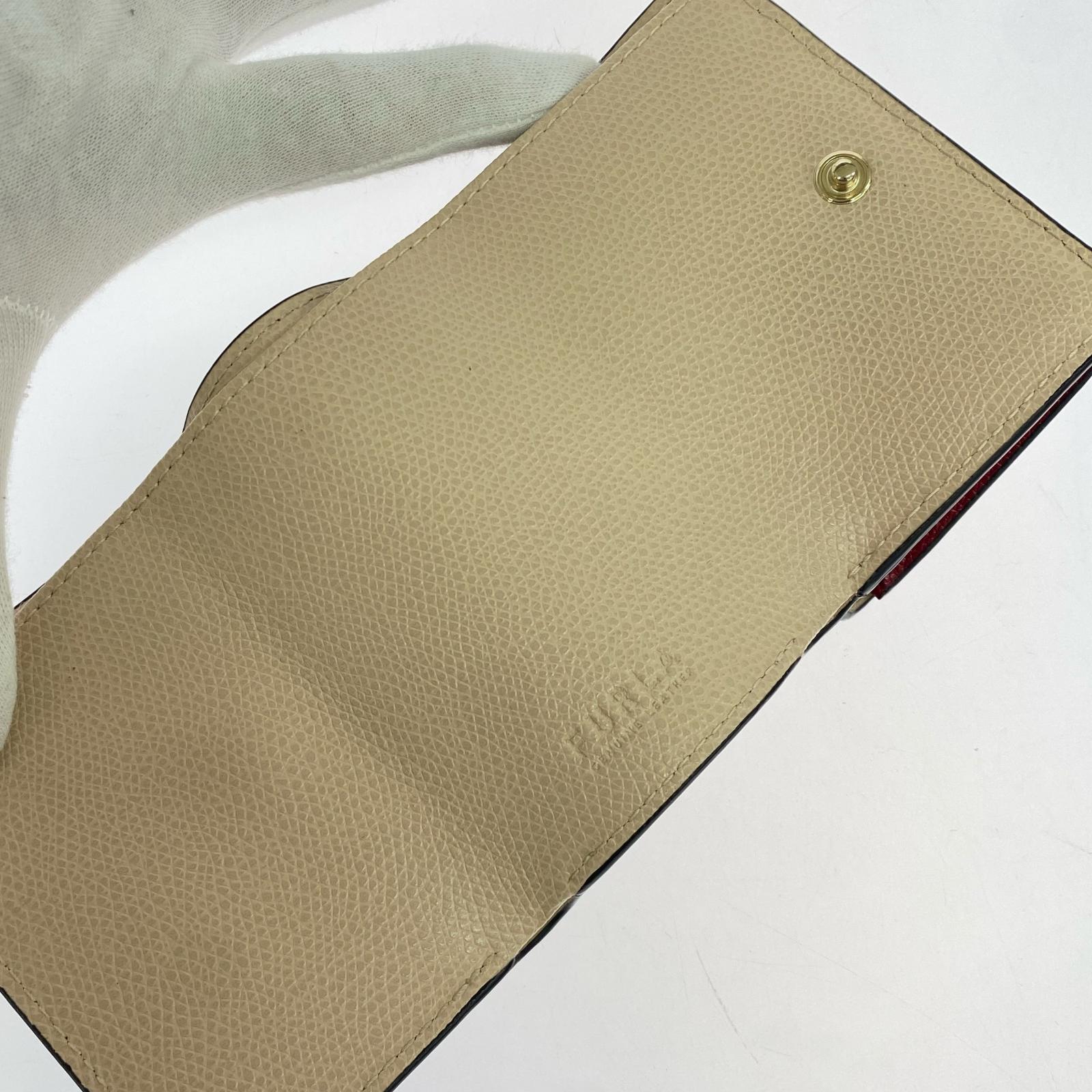 コンパクトウォレット FURLA コンパクトウォレット レッド
