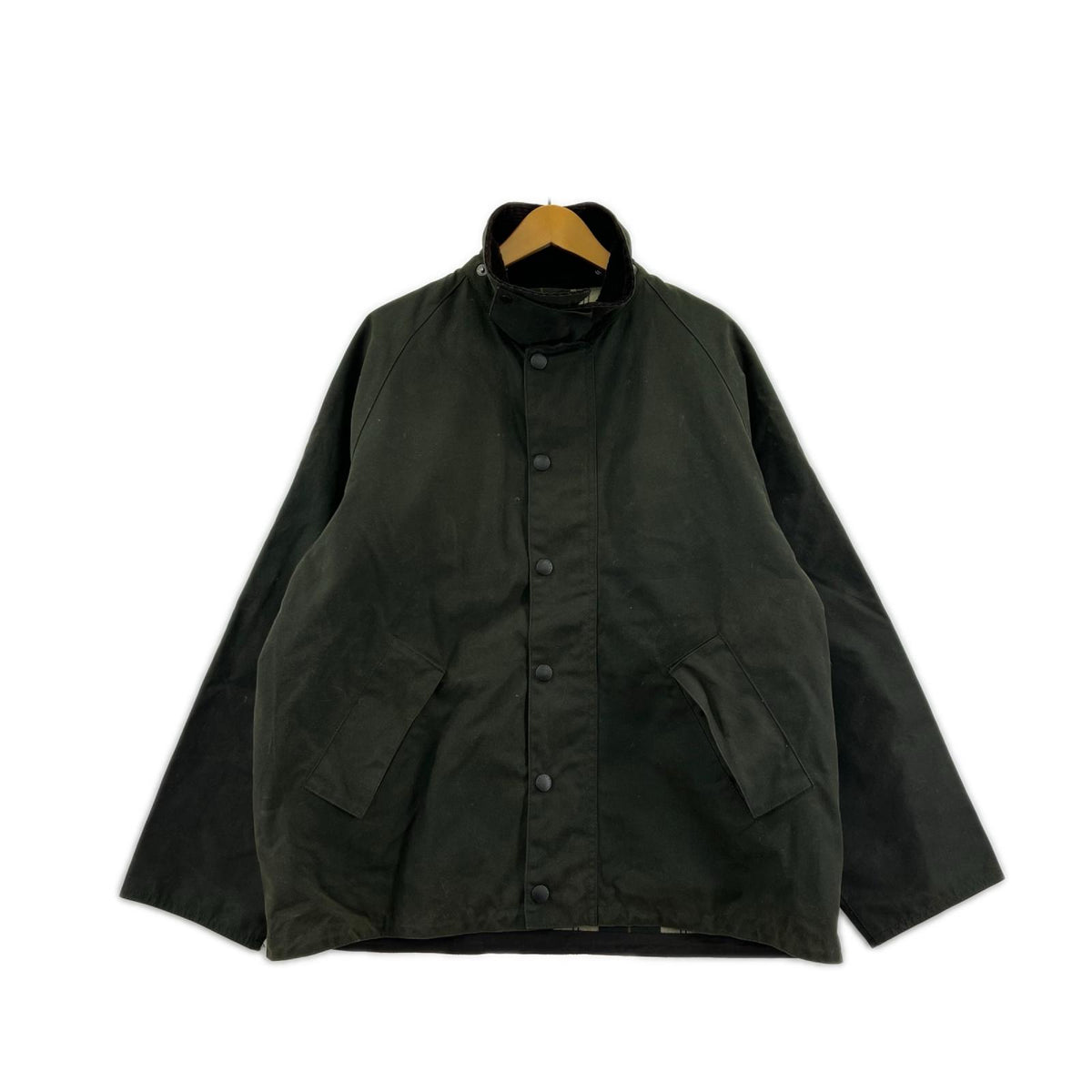 ジャケット Waxed Cotton Jacket 38 38 カーキ
