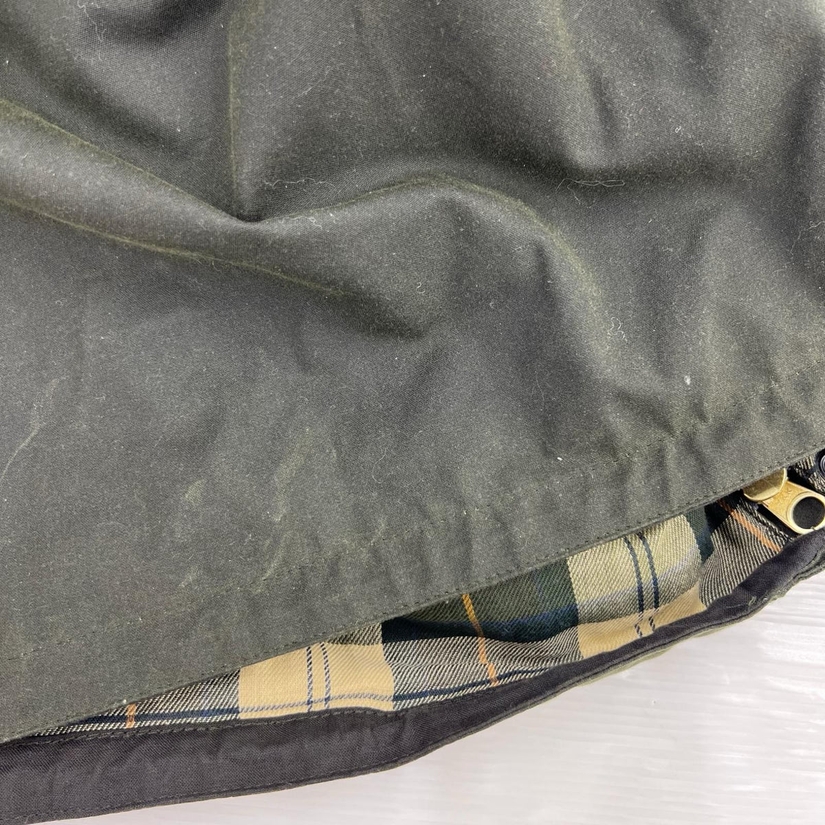 ジャケット Waxed Cotton Jacket 38 38 カーキ