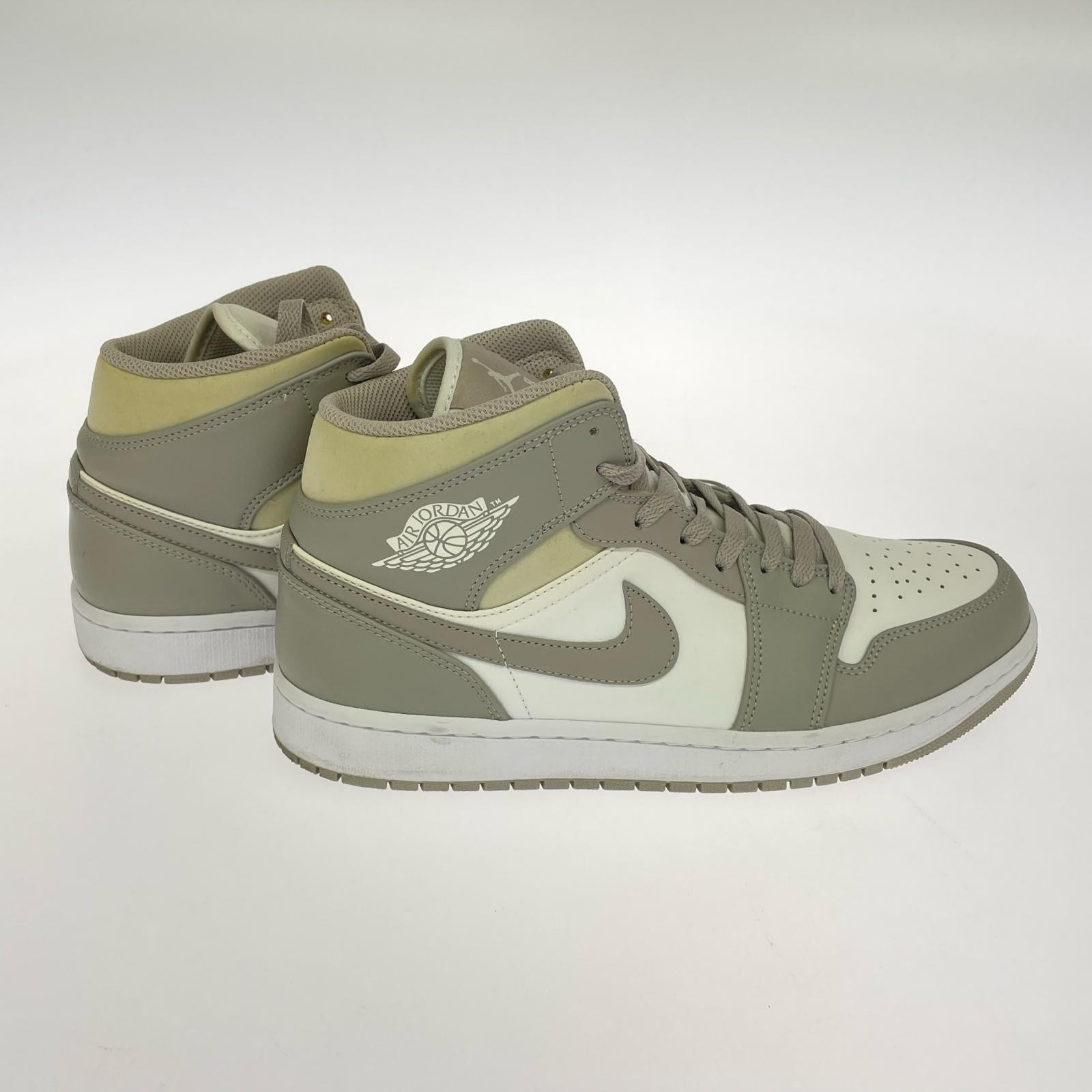 スニーカー Air Jordan 1 Mid Linen 28cm (US10 UK9 1/2 EU46)