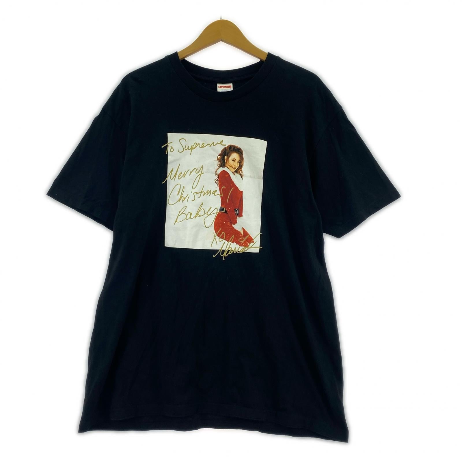 半袖Tシャツ マライアキャリー カットソー 黒 (L) L ブラック