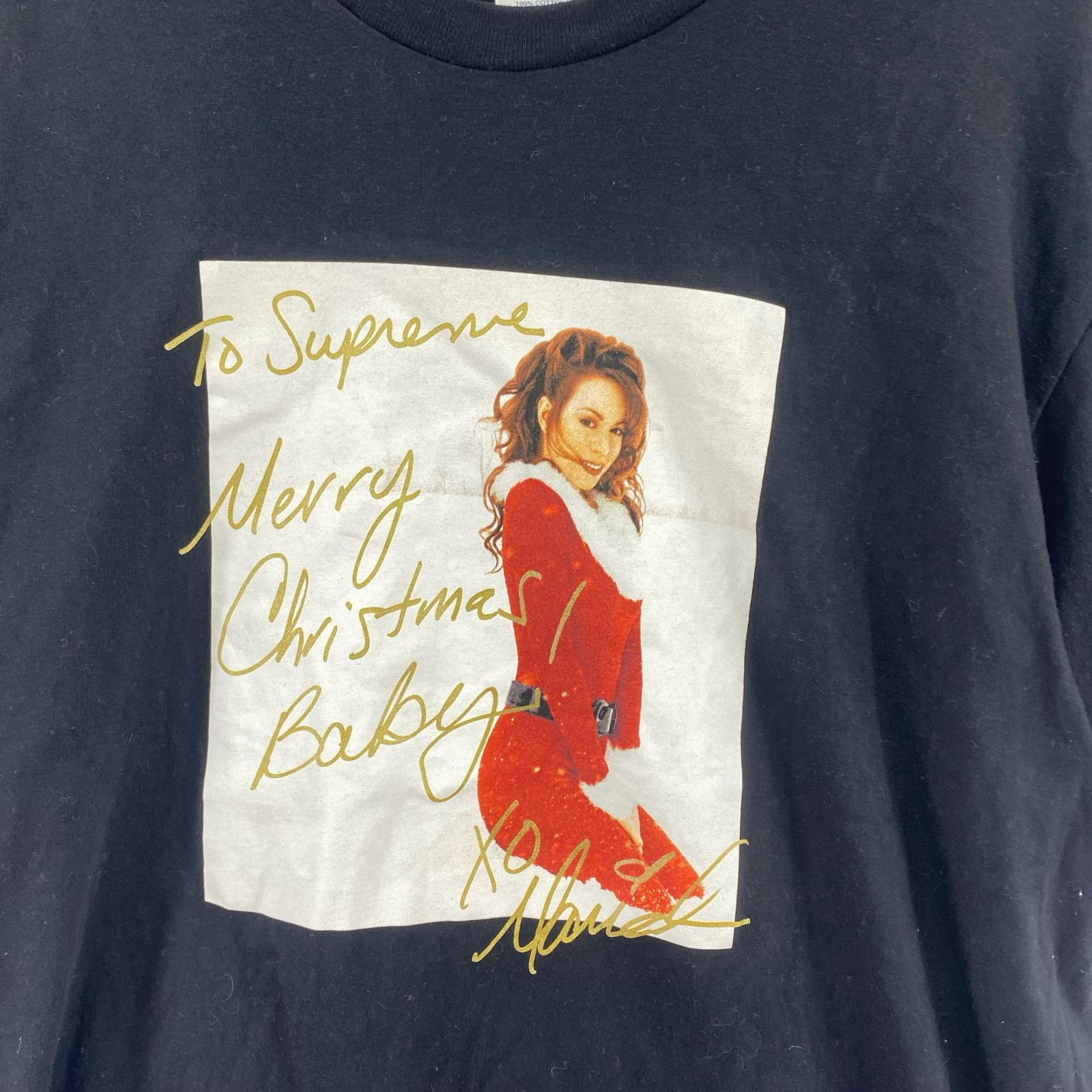 半袖Tシャツ マライアキャリー カットソー 黒 (L) L ブラック