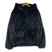 ジャケット SHAKA WEAR フェイクファーパーカー S ブラック