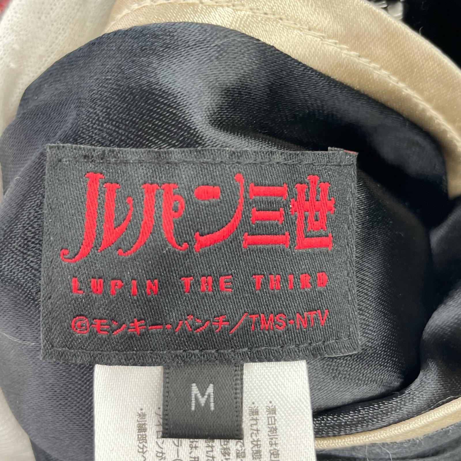ブルゾン LUPIN THE THIRD×THE BRAVEMAN レーヨンスカジャン M