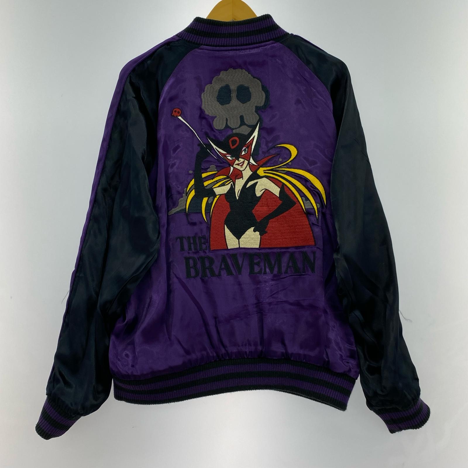 ブルゾン YATTERMAN×THE BRAVEMAN レーヨンスカジャン M