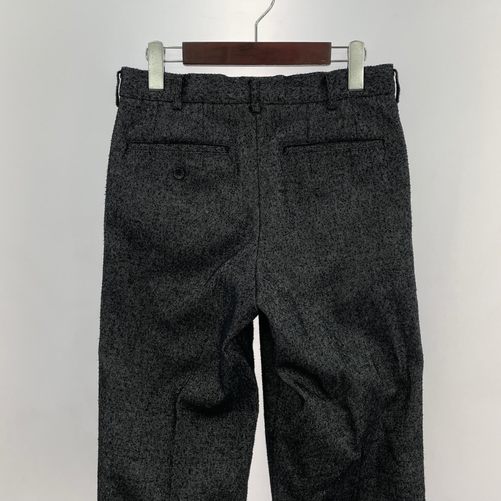 セットアップ HOMME PLUS ウール 灰 S ブラック