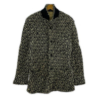 ジャケット HOMME PLUS ツイード 白黒 M M