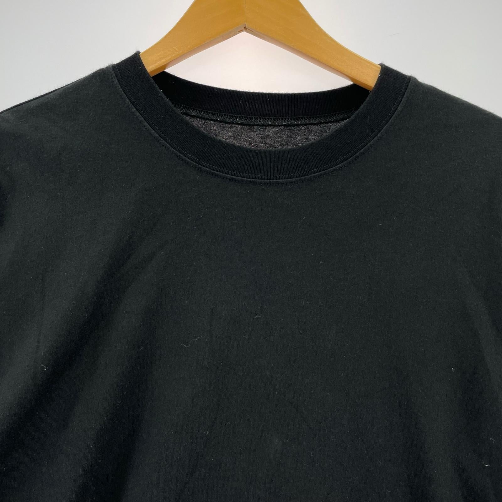 長袖Tシャツ nagonstans レイヤードTee M BLK M ブラック