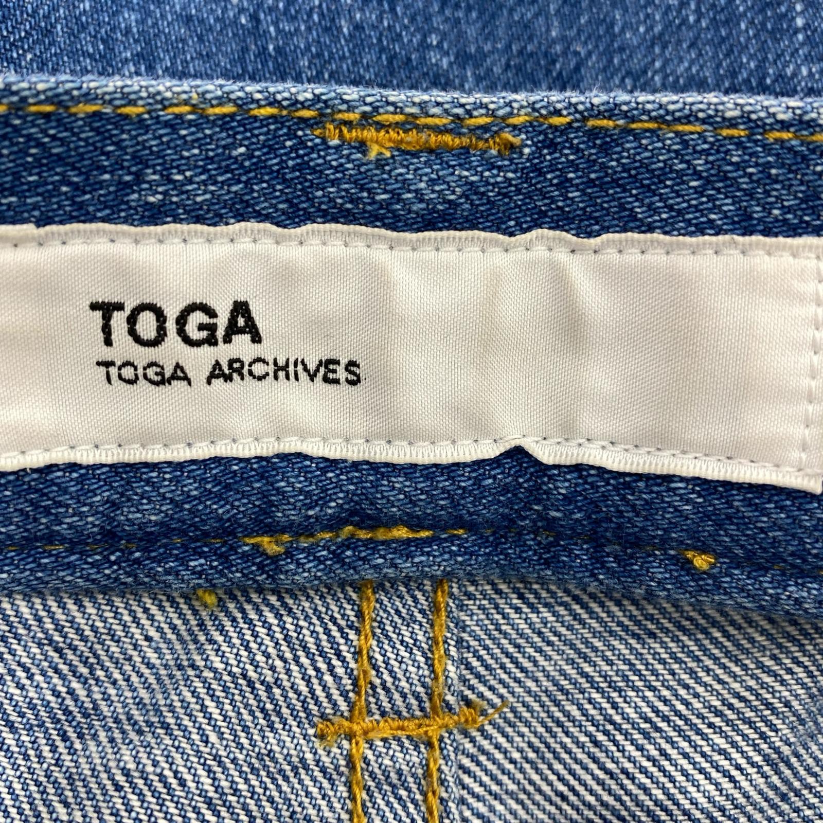 デニムパンツ TOGA ブーツカットデニム TA61-FF064 34