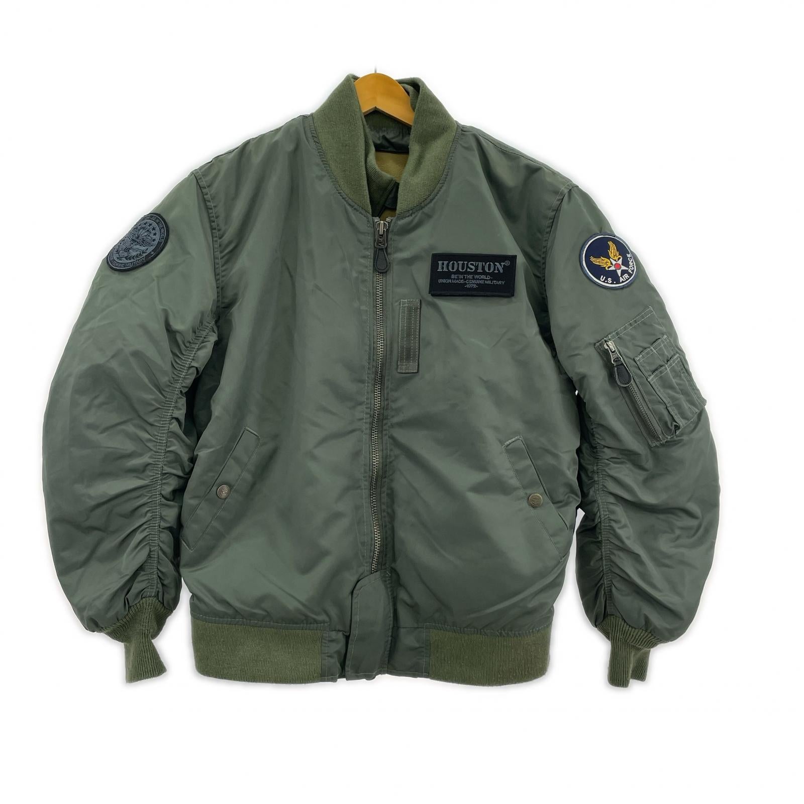 ジャケット MA-1 BLACK KNIGHTS M/C JACKET カーキ