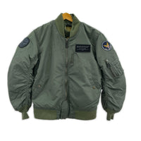 ジャケット MA-1 BLACK KNIGHTS M/C JACKET カーキ