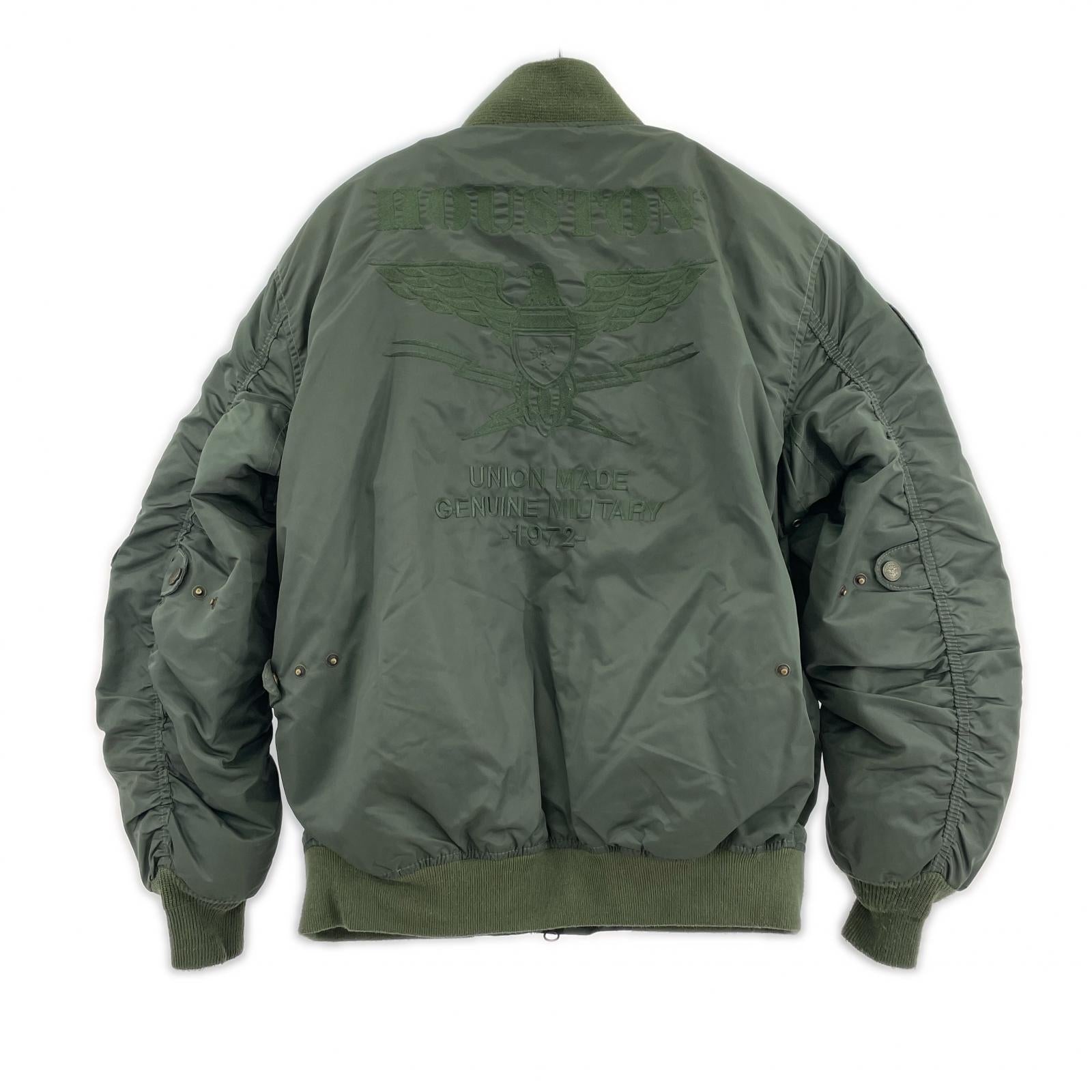 ジャケット MA-1 BLACK KNIGHTS M/C JACKET カーキ
