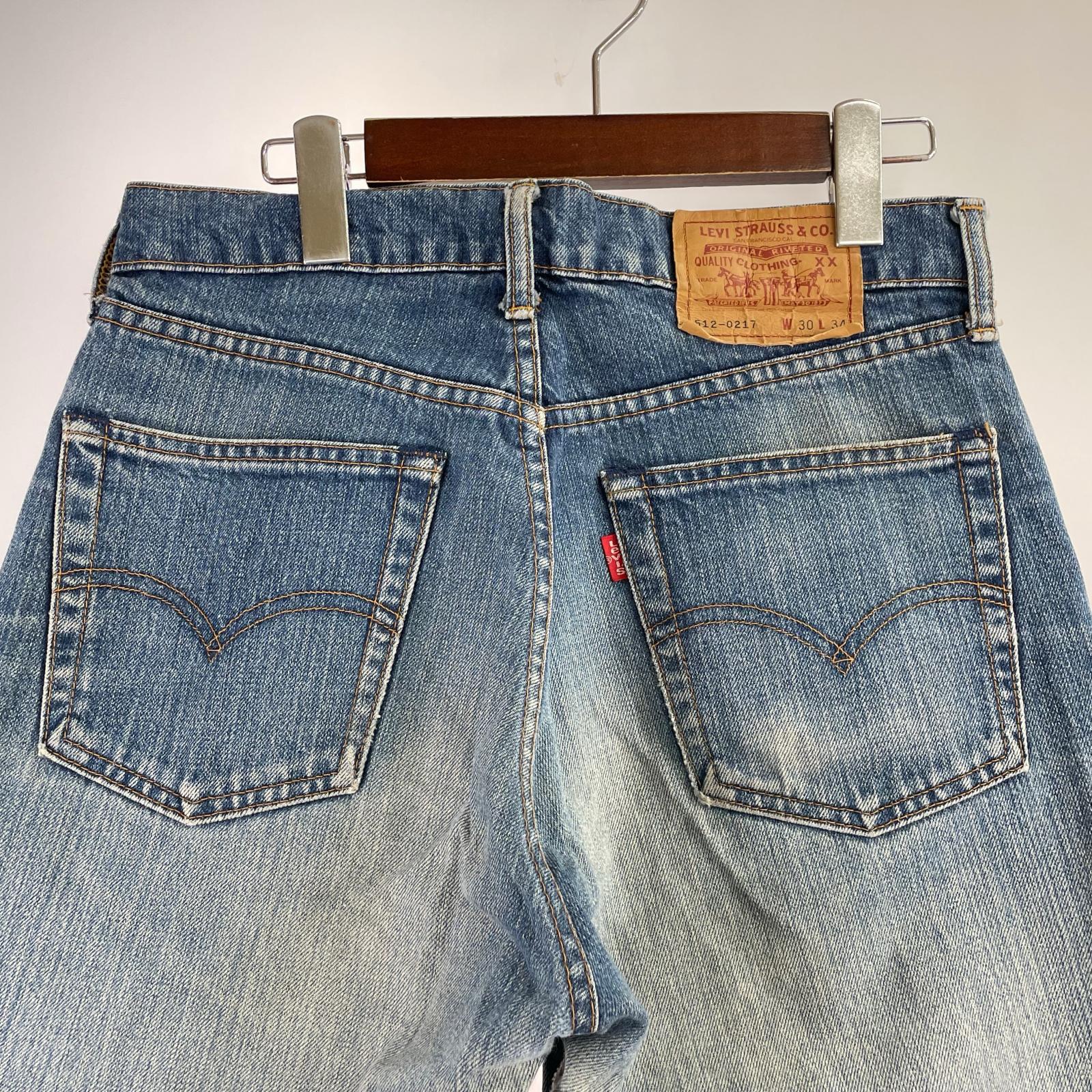 デニムパンツ 512-0217/W30L34 ブルー