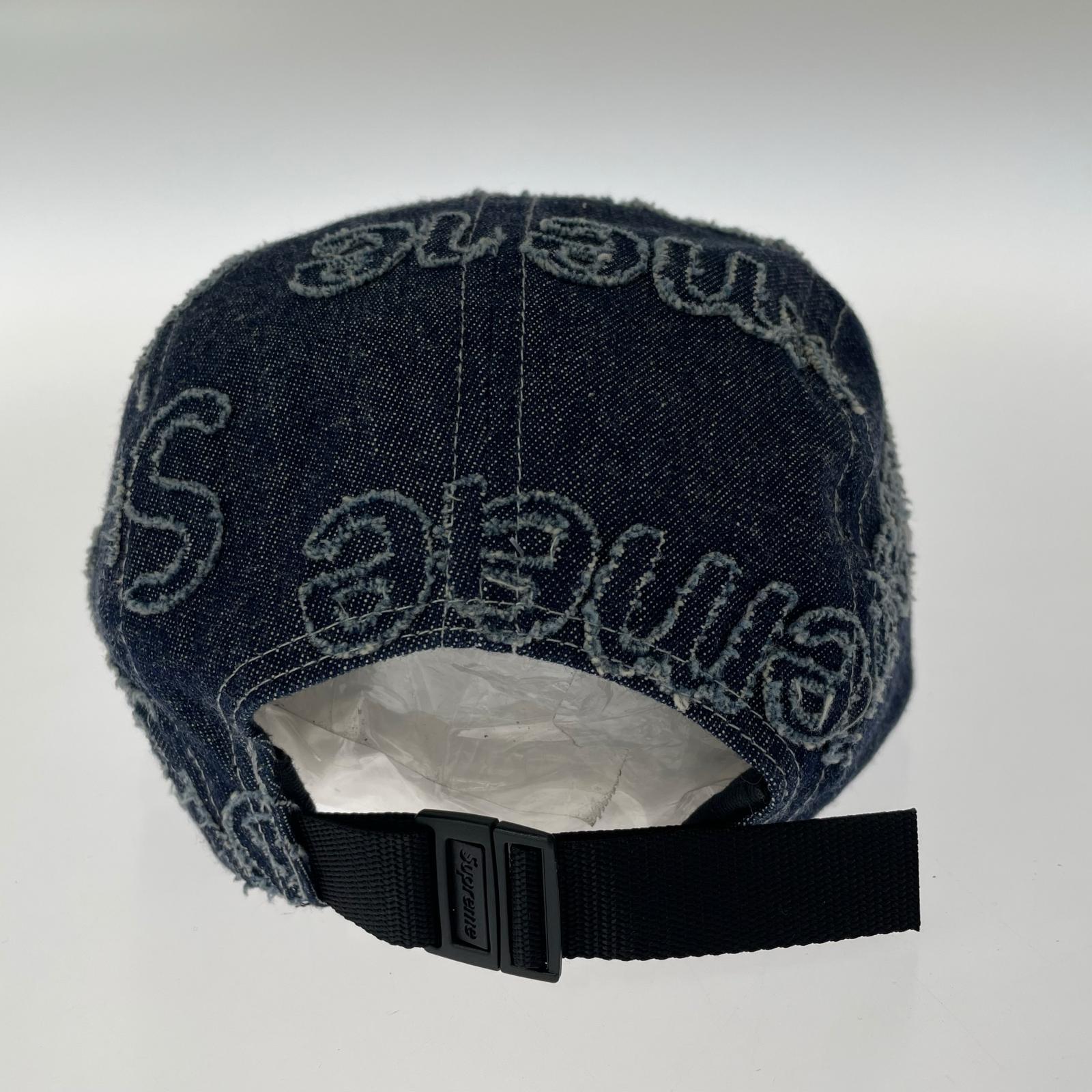 キャップ Lasered Denim Camp Cap ネイビー