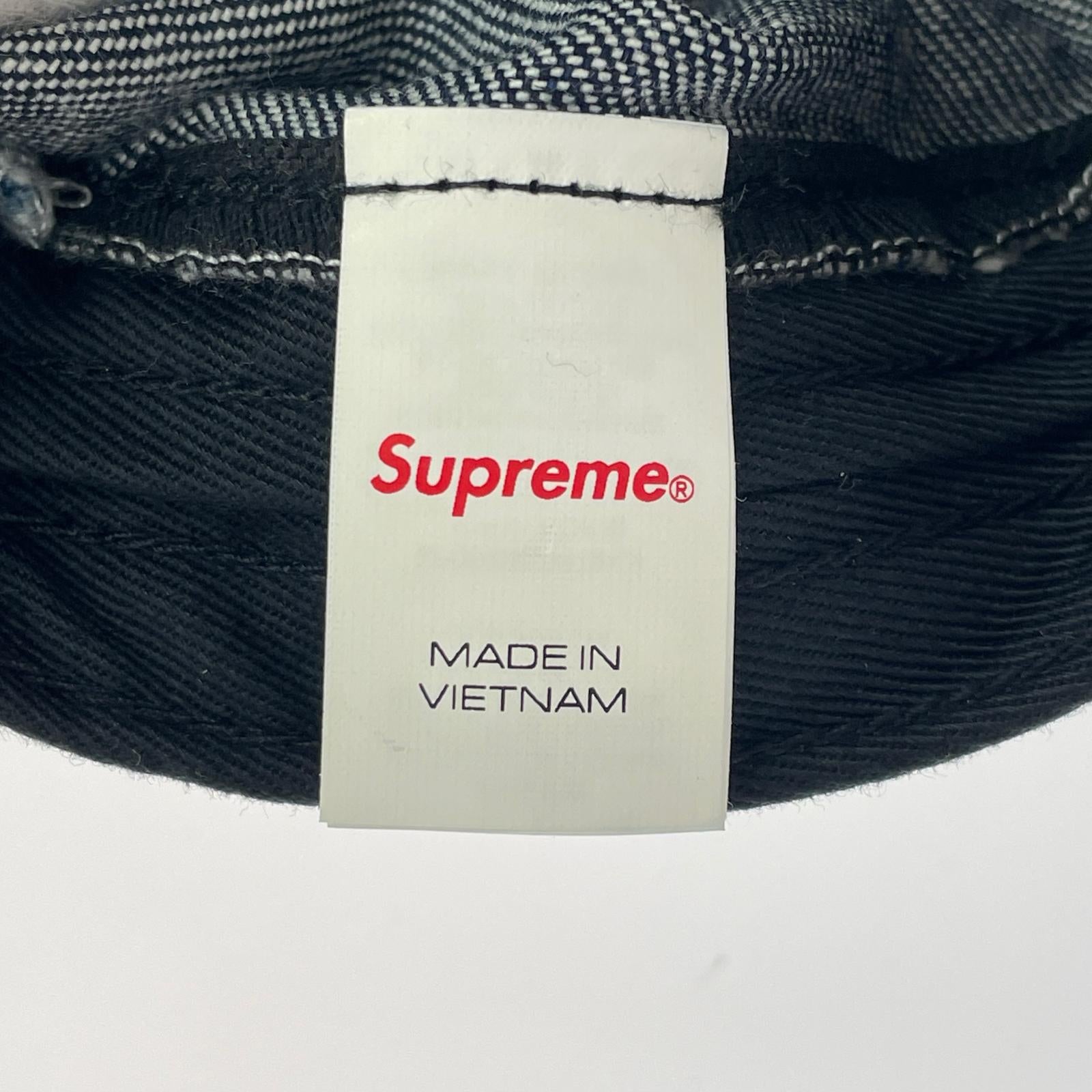 キャップ Lasered Denim Camp Cap ネイビー
