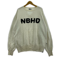 スウェット GOODENOUGH×NEIGHBORHOOD ベンチレーション スウェット L ホワイト L ホワイト
