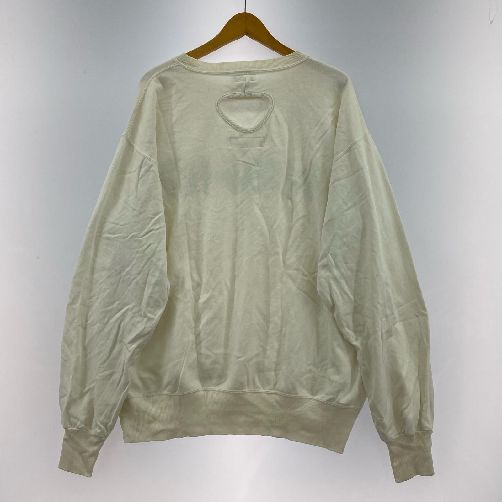 スウェット GOODENOUGH×NEIGHBORHOOD ベンチレーション スウェット L ホワイト L ホワイト