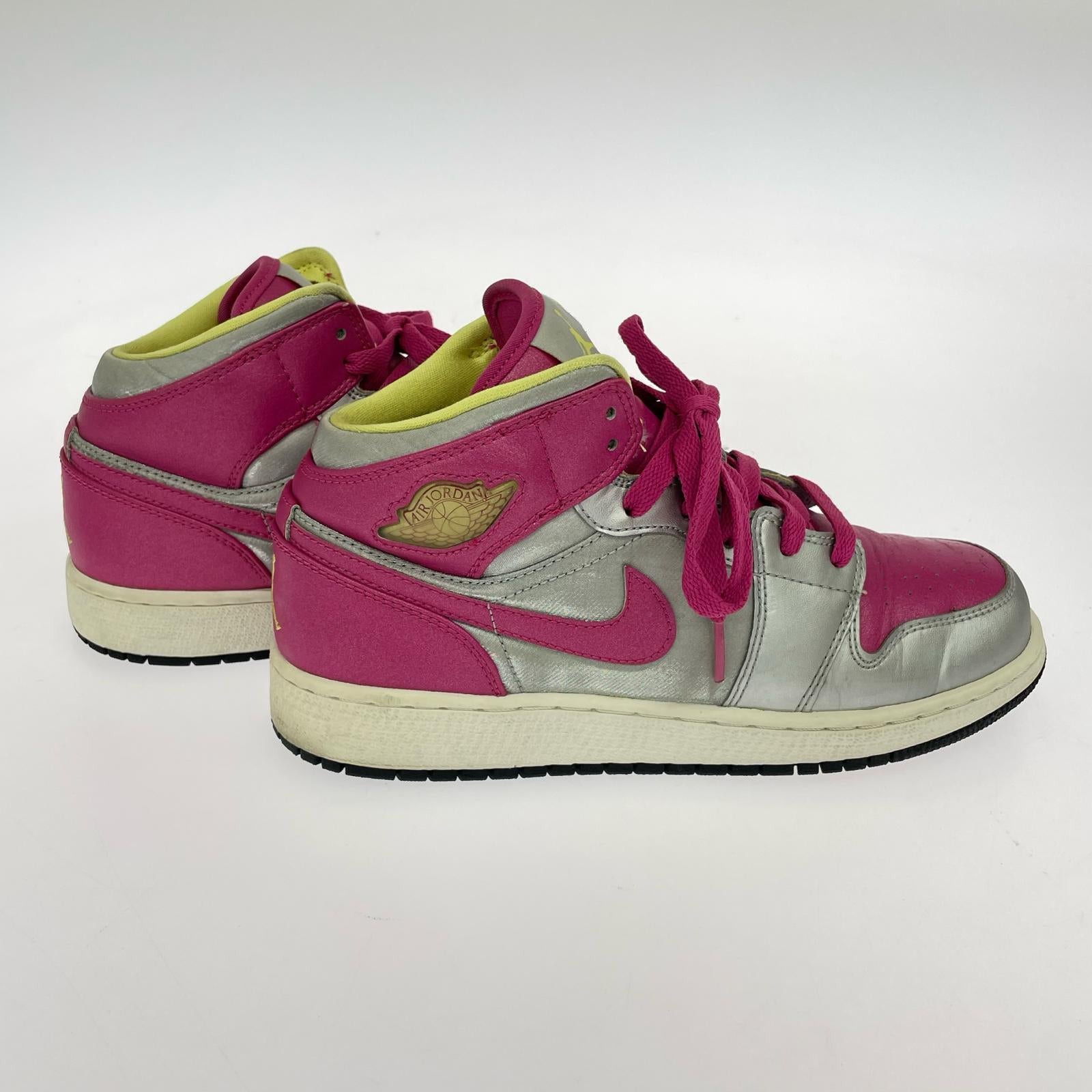 スニーカー Jordan 1 Mid GS ピンク 24.0cm 24cm (US6 UK5 1/2 EU38)