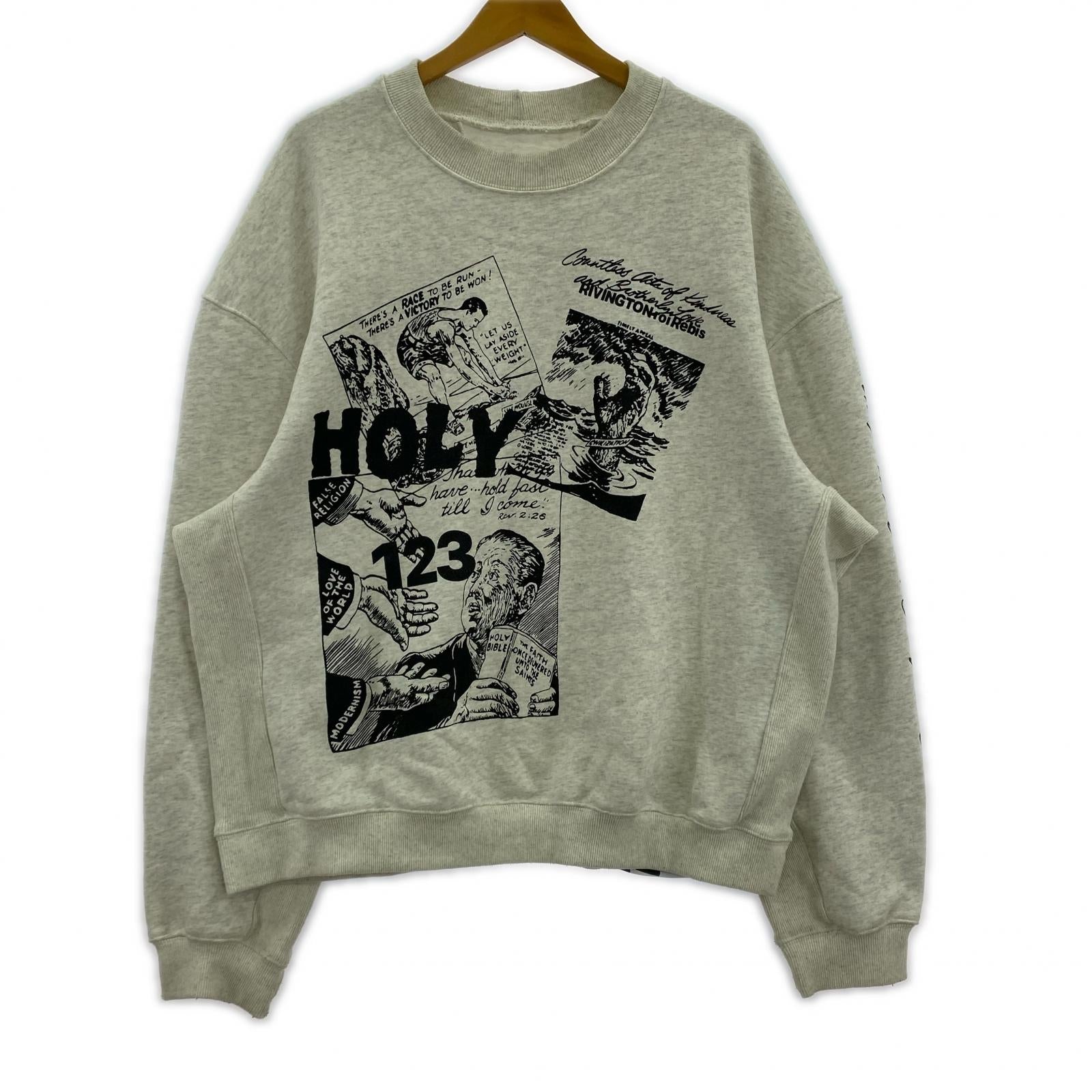 スウェット rivington roi rebis HOLY CLUB グレー