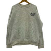 スウェット ×STUSSY L グレー