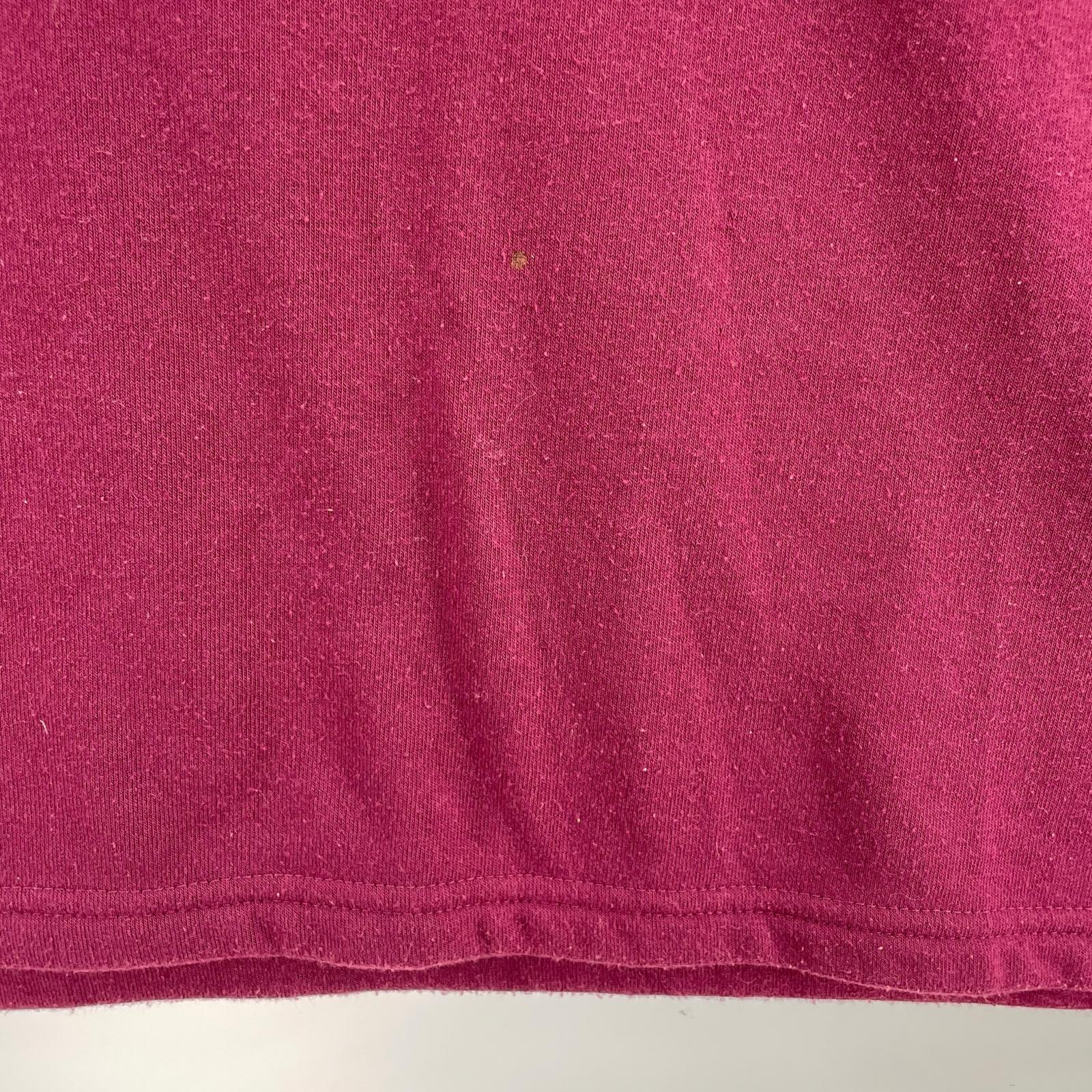 スウェット NIKE 00s print sweat shirt M ボルドー 銀タグ M