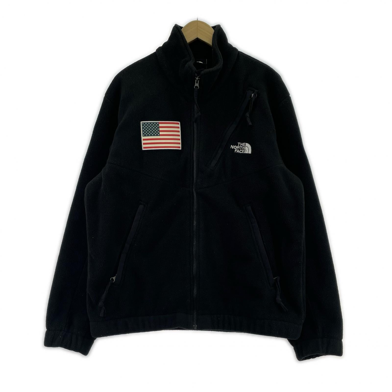 ジャケット × Supreme NL017031 フリースジャケット M ブラック