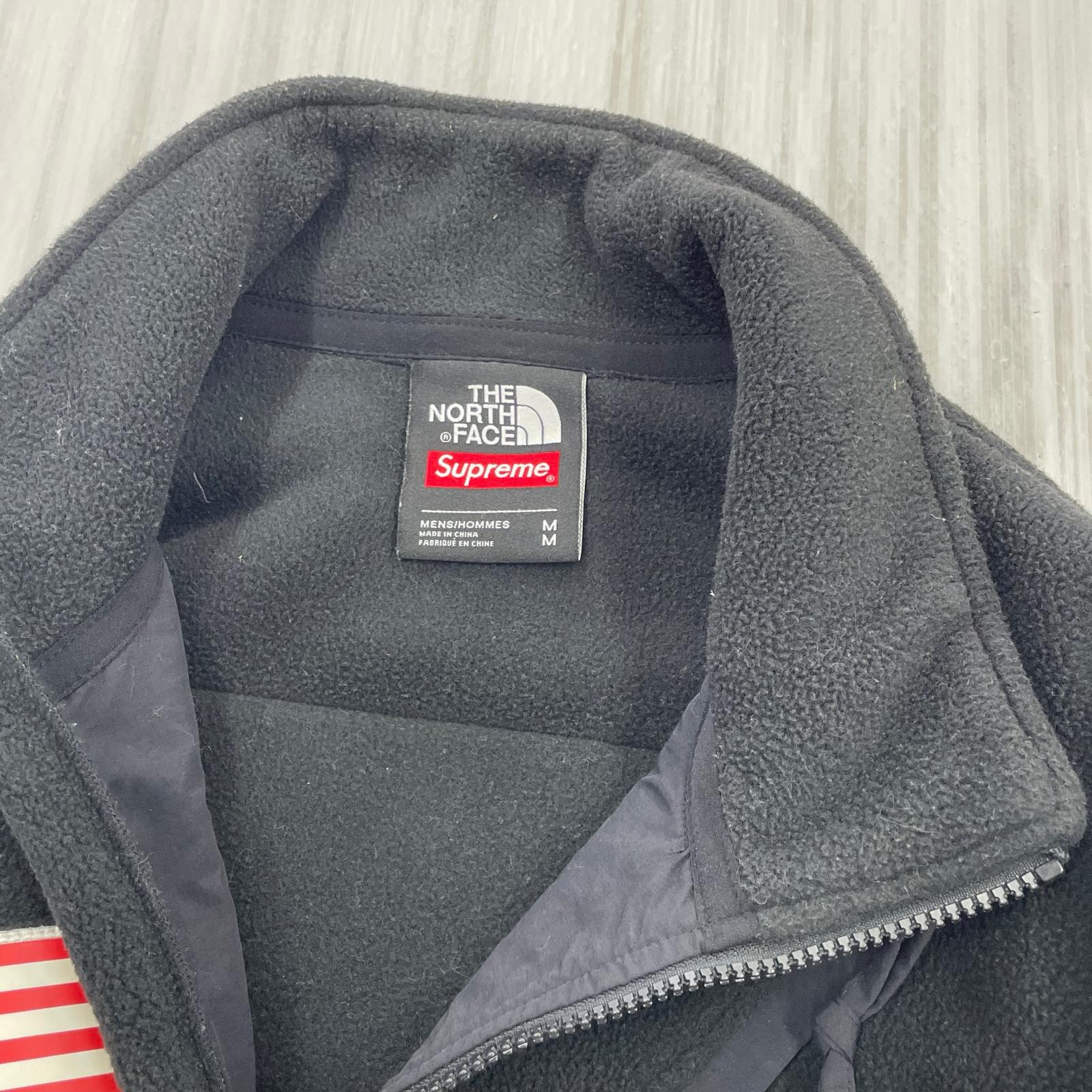 ジャケット × Supreme NL017031 フリースジャケット M ブラック