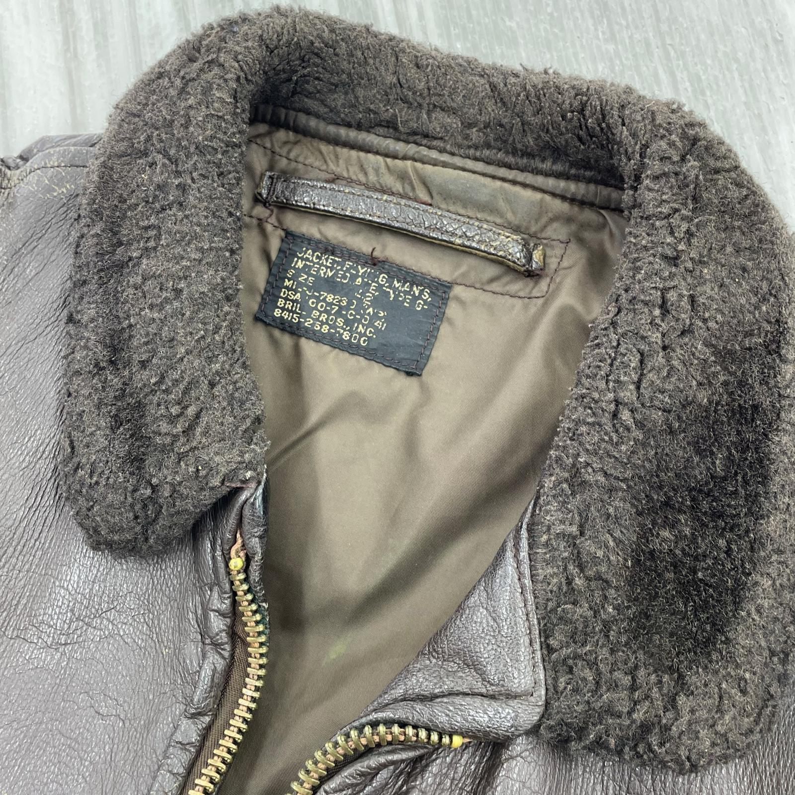 ジャケット US NAVY G-1 Jacket Vietnam War ブラウン