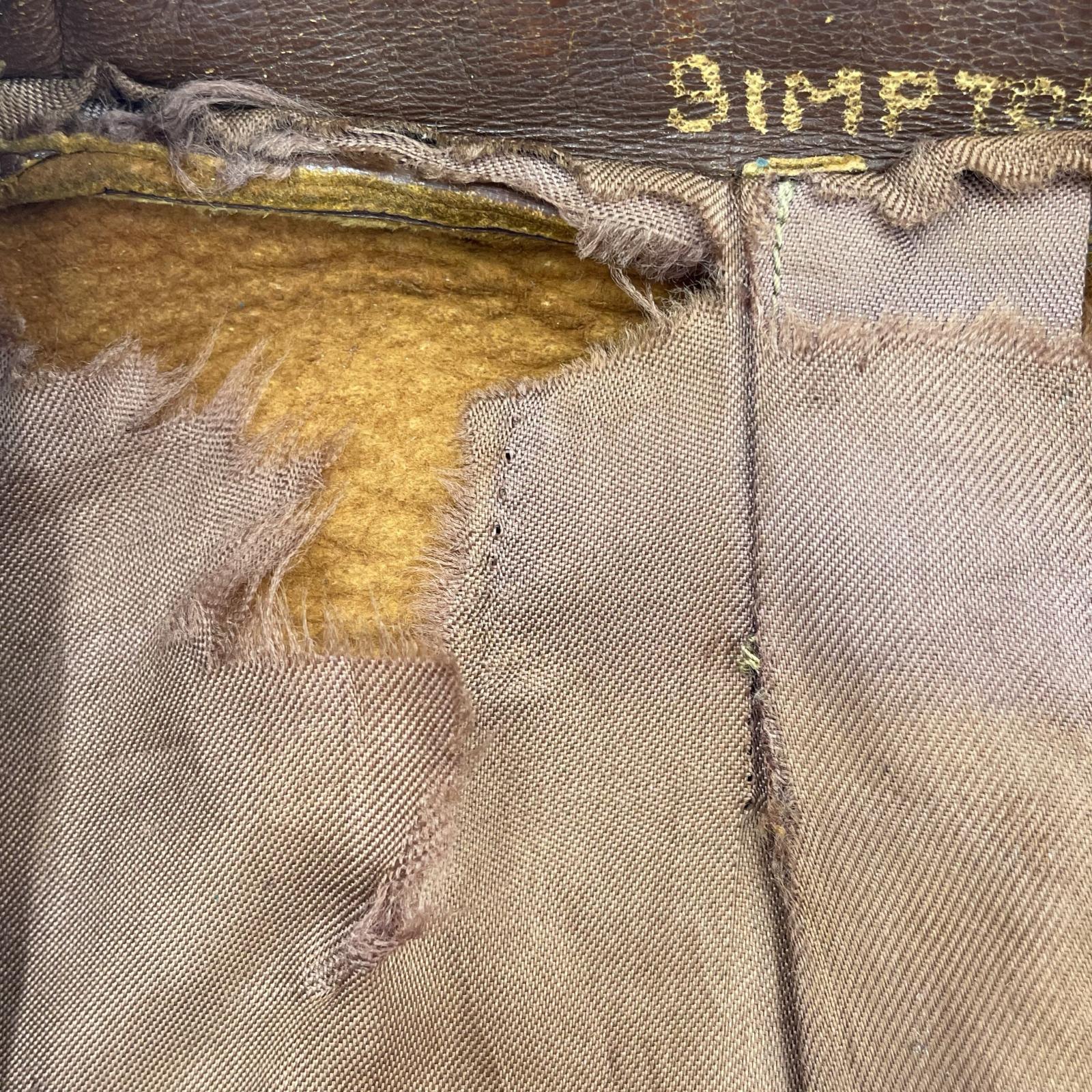 ジャケット TYPE A-2 フライトジャケット TALON ZIP 30-40s ブラウン