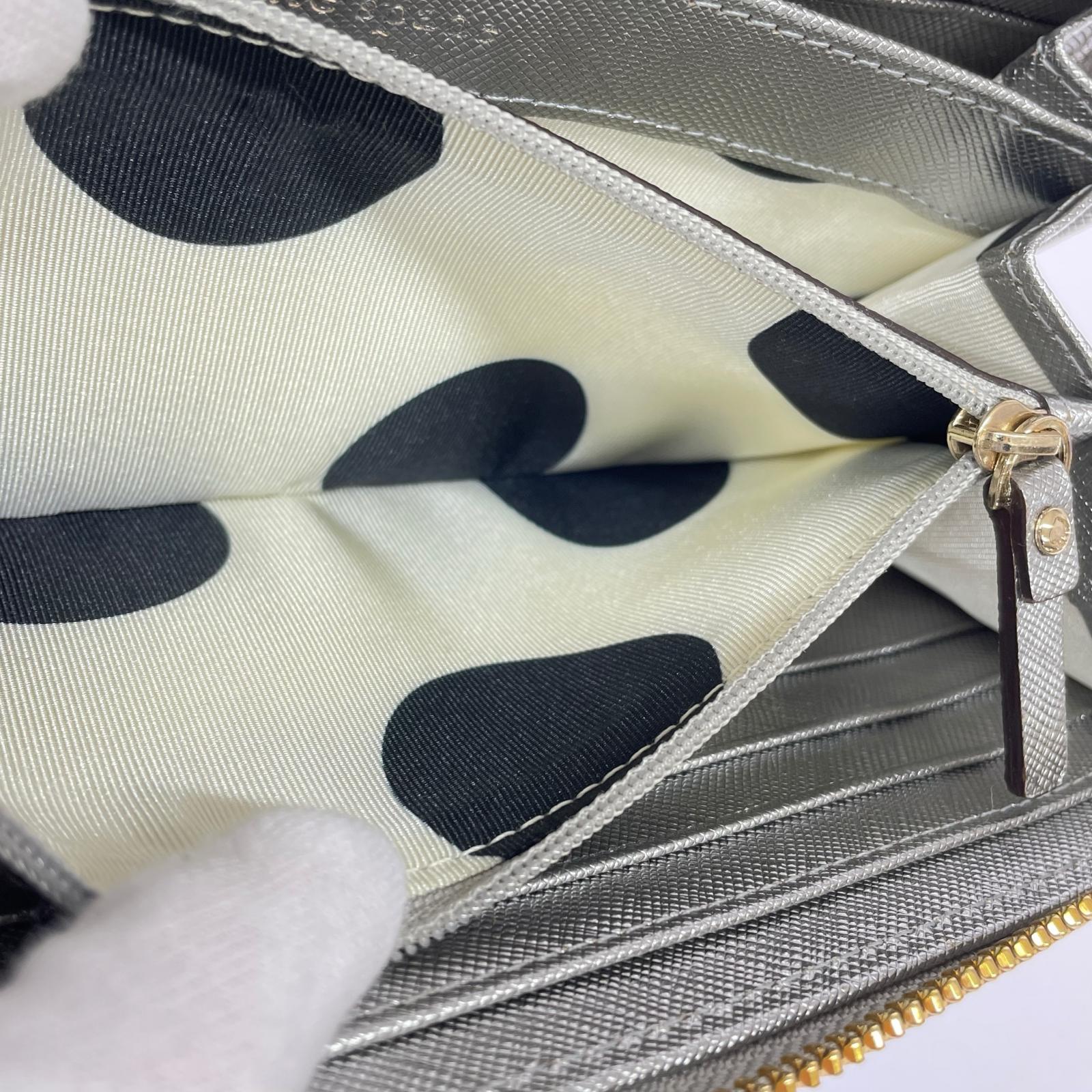 長財布 シルバー シルバー
