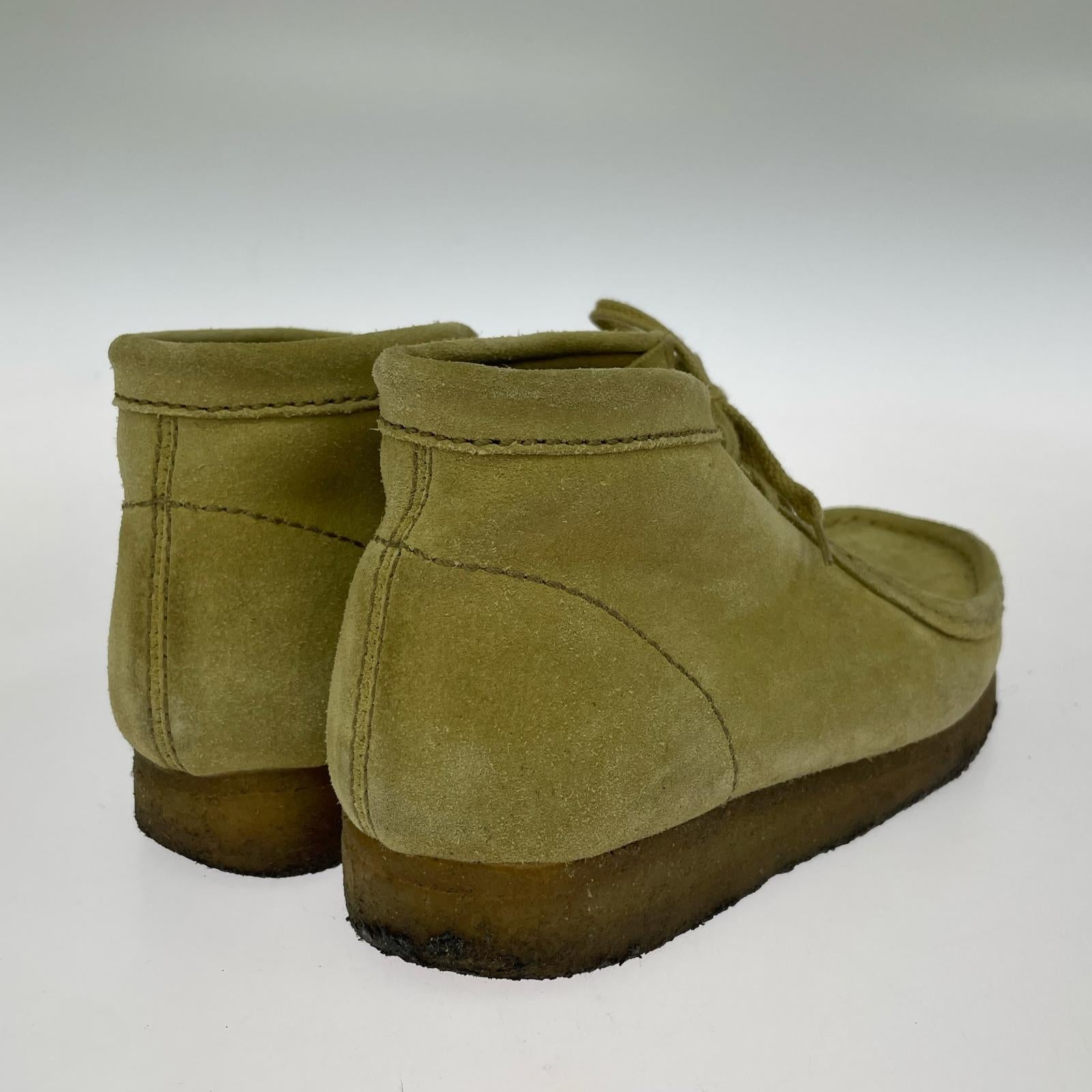 シューズ Clarks WALLABEE BOOT (UK7G) ベージュ