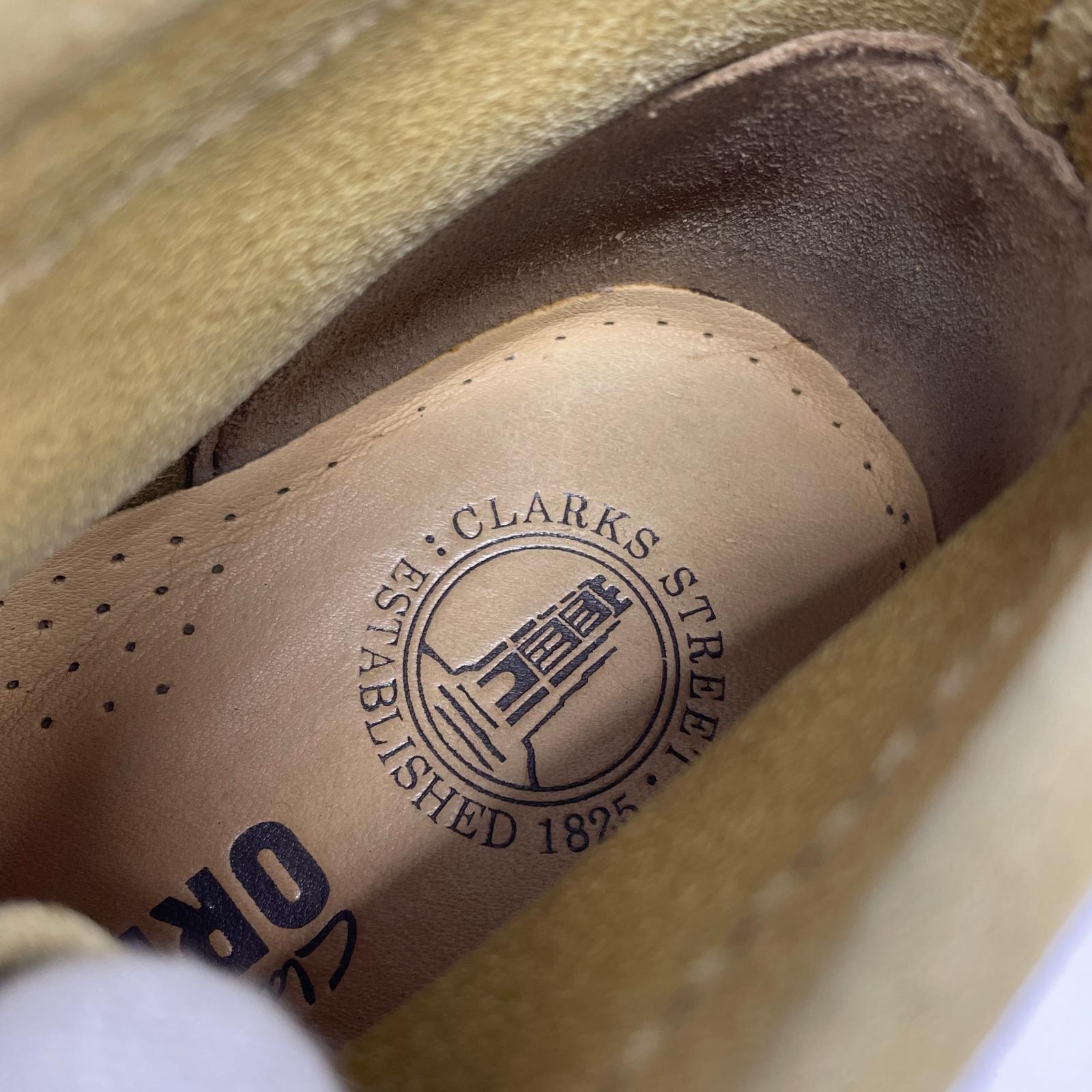 シューズ Clarks WALLABEE BOOT (UK7G) ベージュ