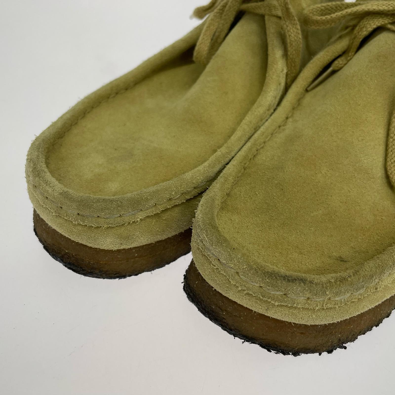シューズ Clarks WALLABEE BOOT (UK7G) ベージュ