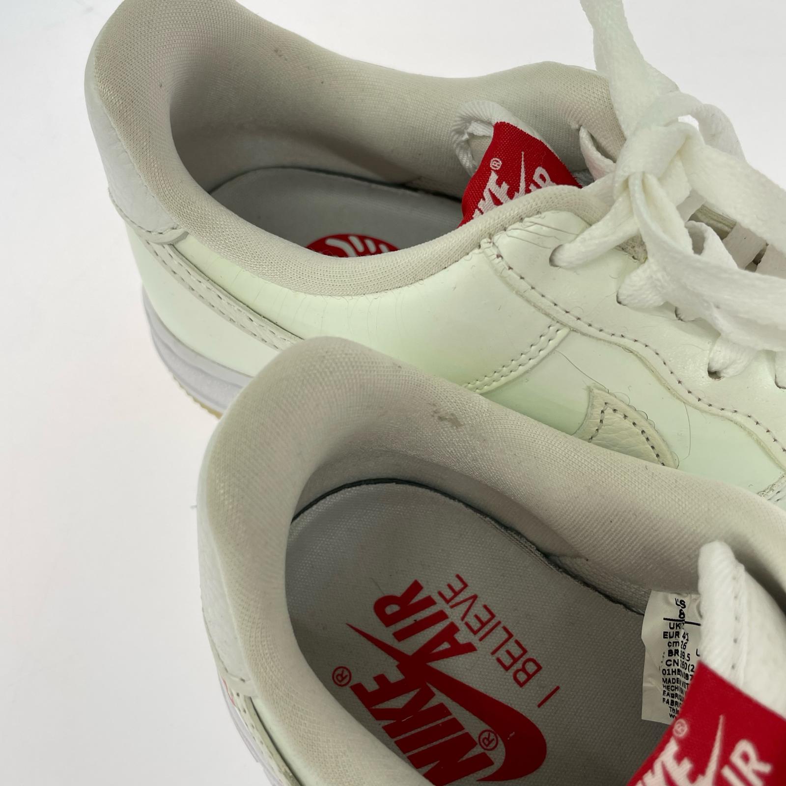 スニーカー AIR FORCE 1 I Believe 達磨 26.0cm 26cm (US8 UK7 1/2 EU42) ホワイト