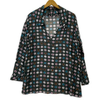 半袖Tシャツ ドット VISCOSE ドット ブラウス 40 マルチカラー