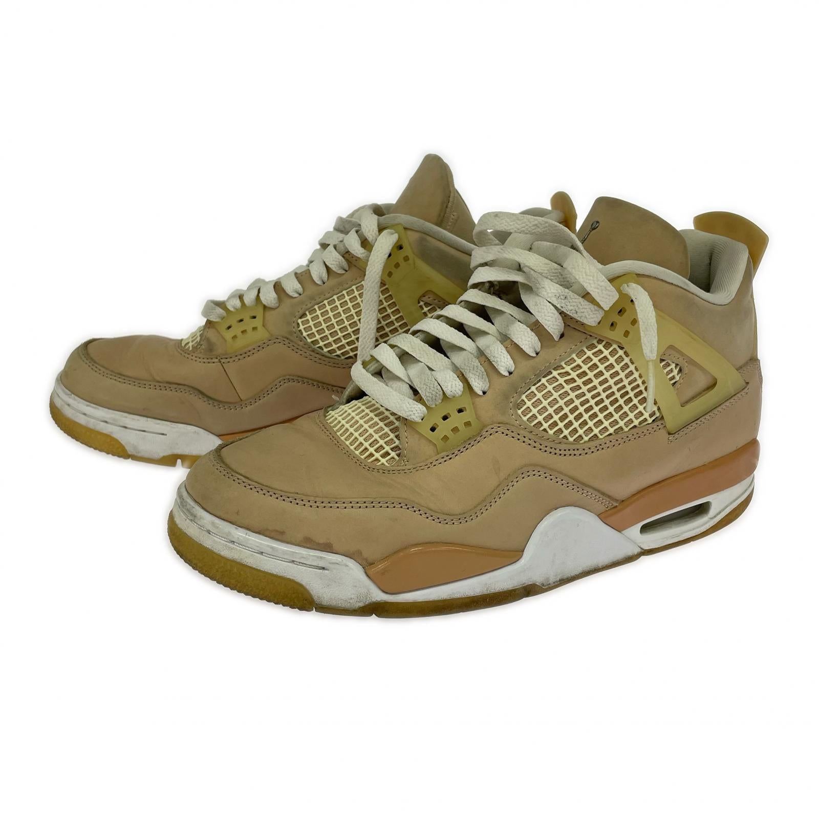 スニーカー WMNS Air Jordan 4/28cm/DJ0675-200 28cm (US10 UK9 1/2 EU46) ベージュ