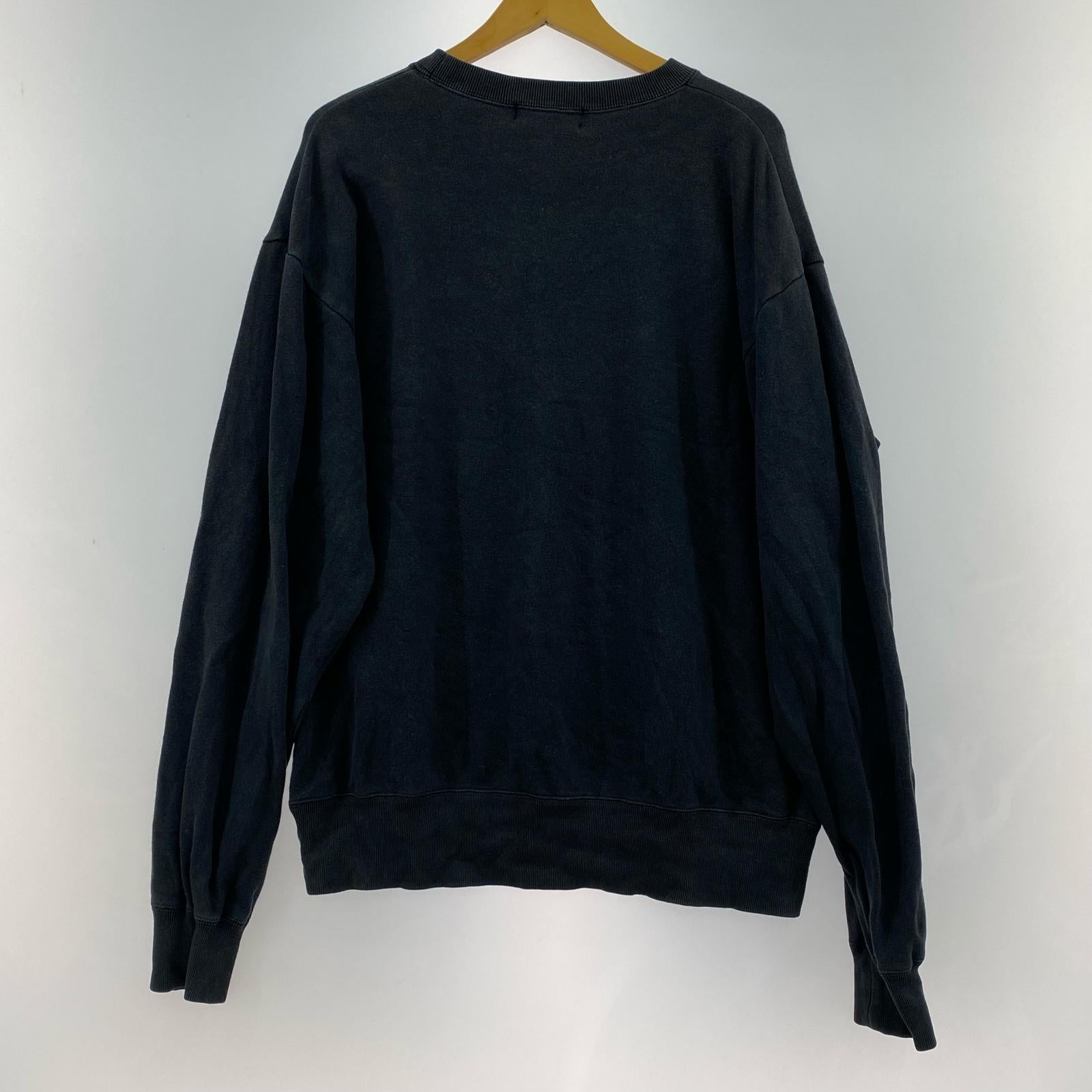 スウェット 02223CS09 M ブラック