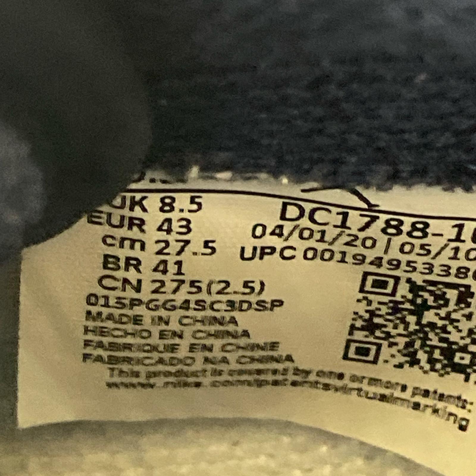 スニーカー ir Jordan 1 High OG CO.JP DC1788-100 27.5cm (US9 1/2 UK9 EU45)