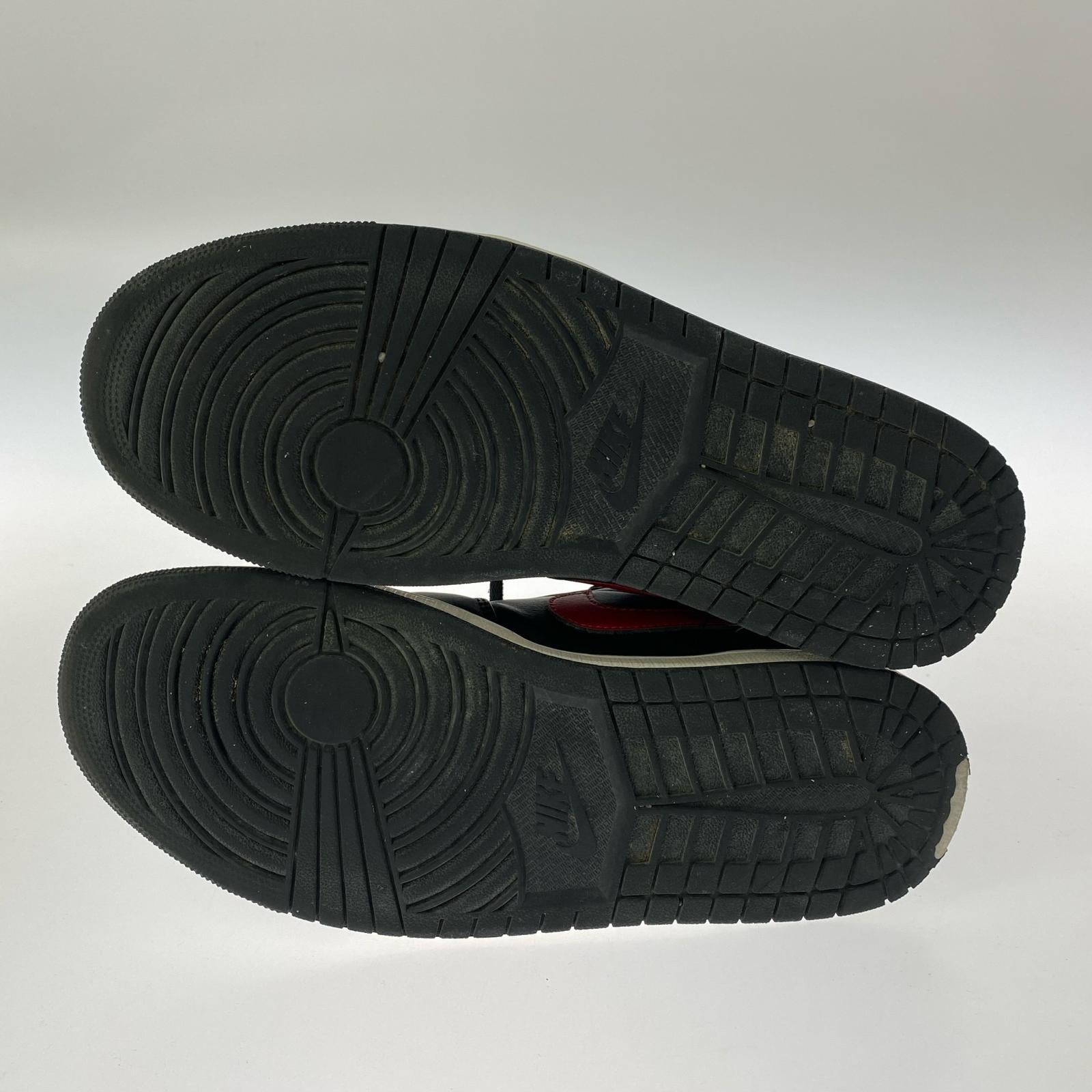 スニーカー Air Jordan 1 Low White Toe 28.5cm (US10 1/2 UK10 EU47) ブラック