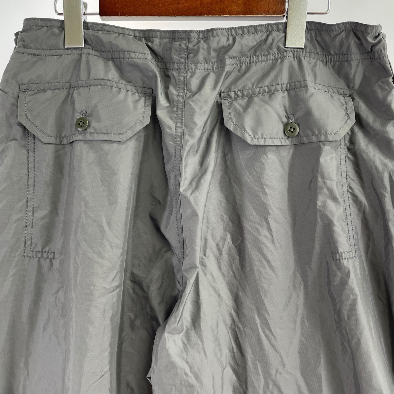 パンツ BEAMS FUTURE ARCHIVE 2way Sport Pants デタッチャブルパンツ L グレー L グレー
