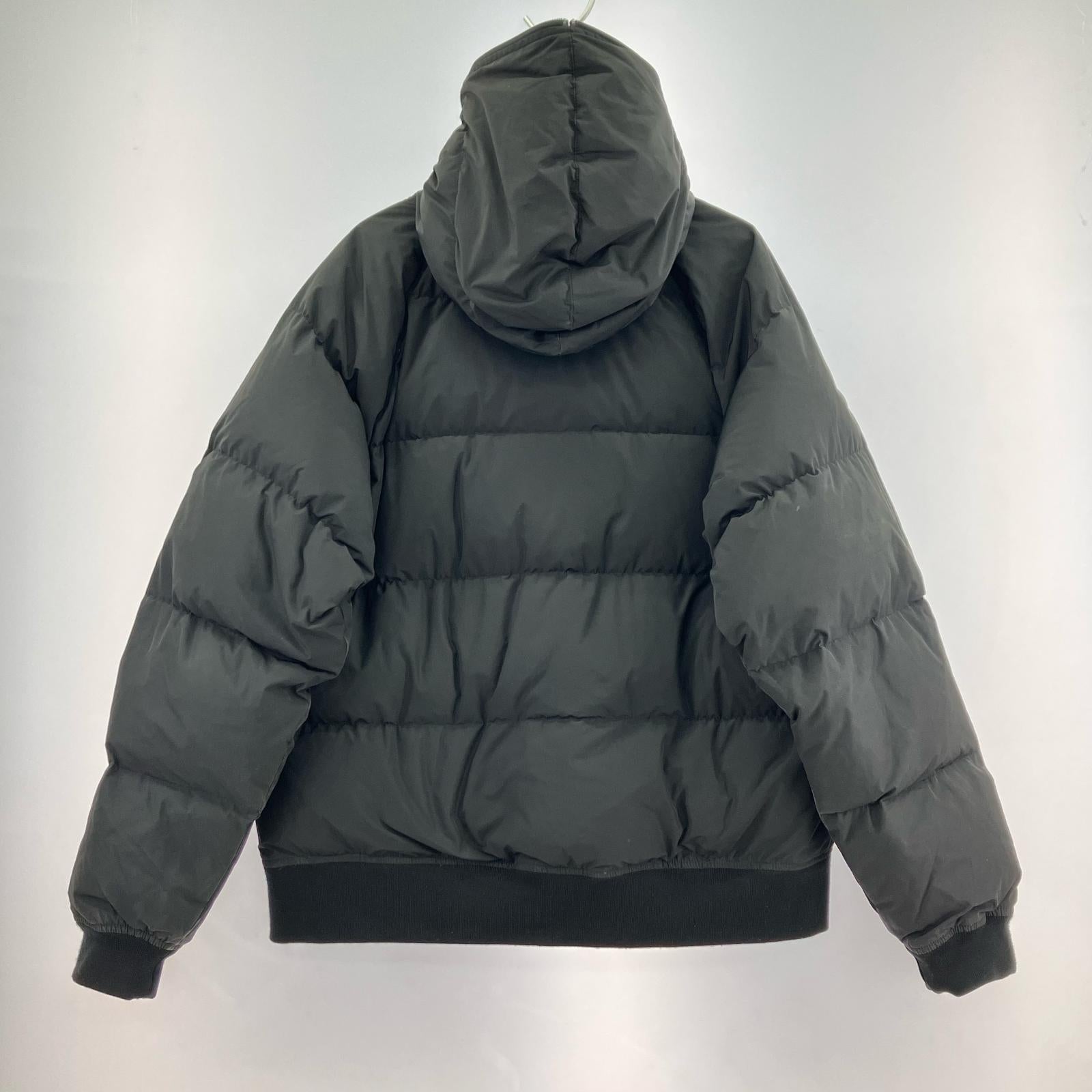 ダウンジャケット One Point Hoodie Down Jacket XL ブラック