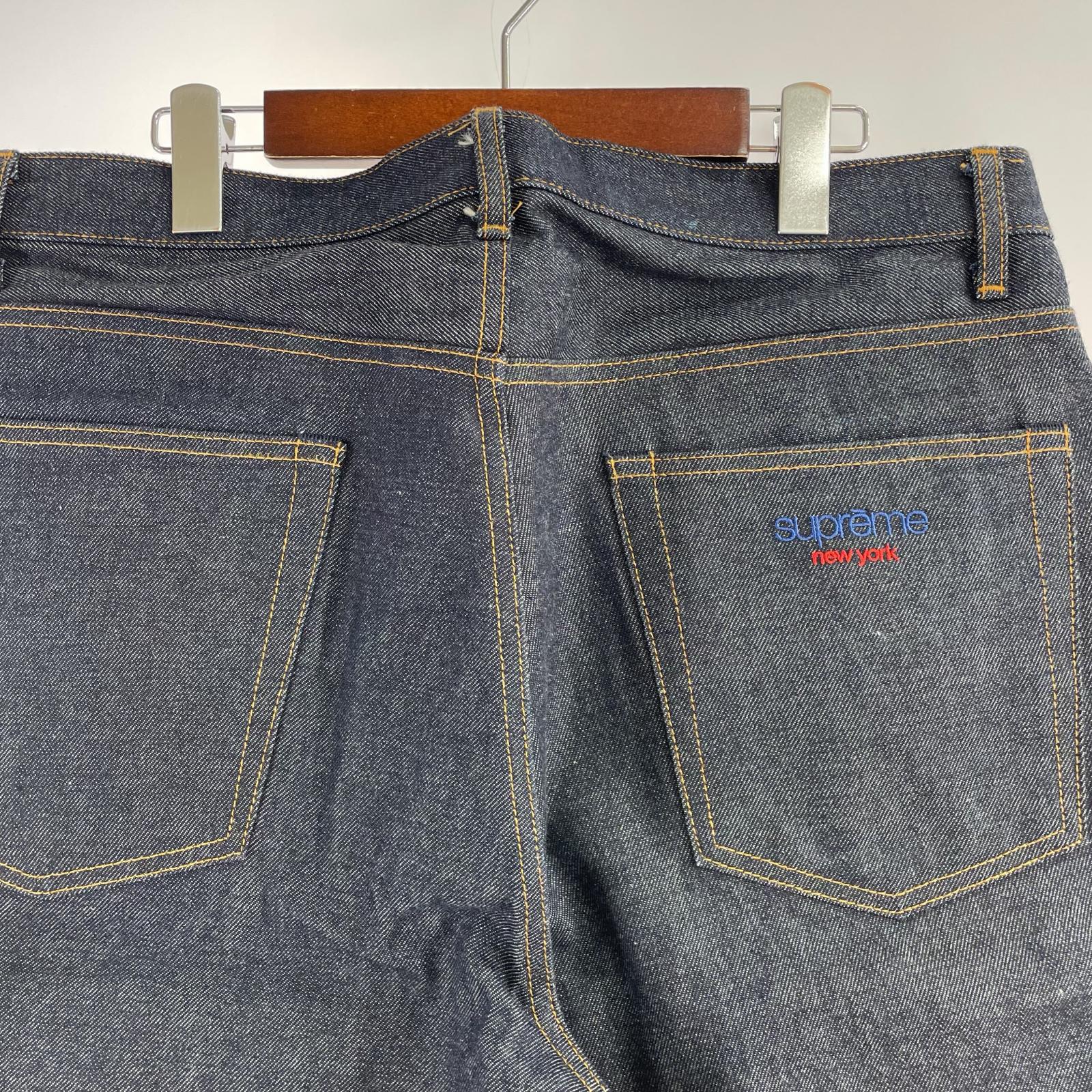 ショートパンツ Rigid Baggy Selvedge Denim Short (W34) 34 ネイビー