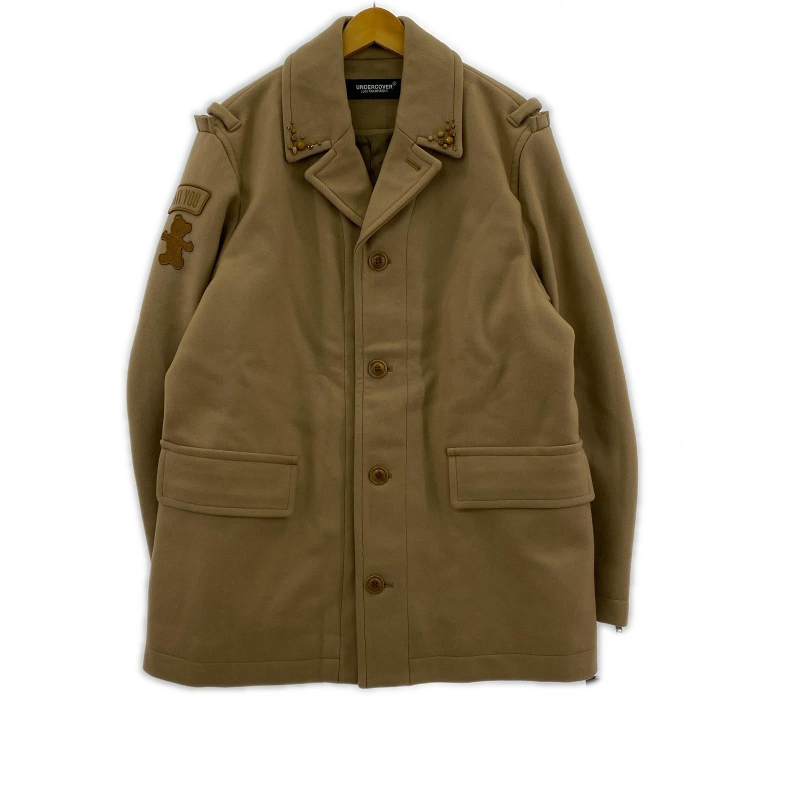 ジャケット 23AW 袖ZIPウールジャケット (3) 茶 3 ブラウン