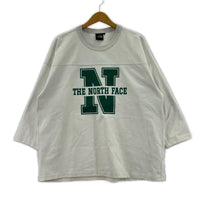 長袖Tシャツ 3/4 FOOTBALL TEE 白 L NT82438 L ホワイト