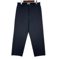 その他ボトムス ATON ベーシックパンツ ブラック 04 7031828 ブラック